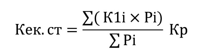 Коефіцієнт екологічної стабільності території 