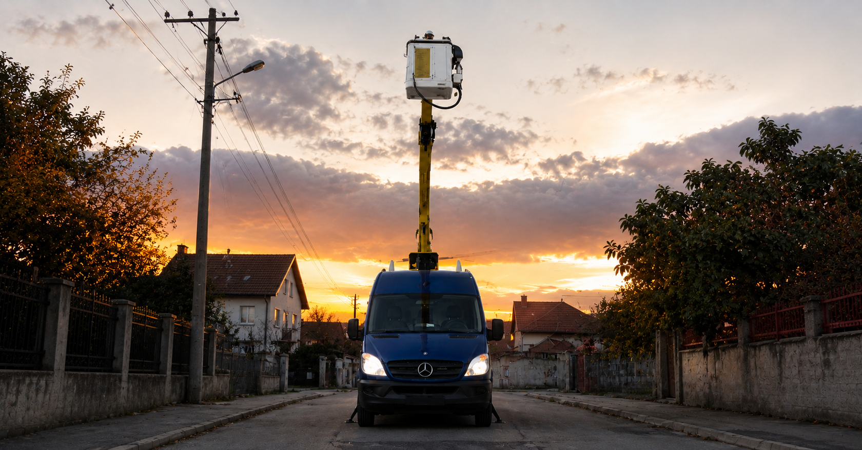 Închiriere autoturn – platformă aeriană