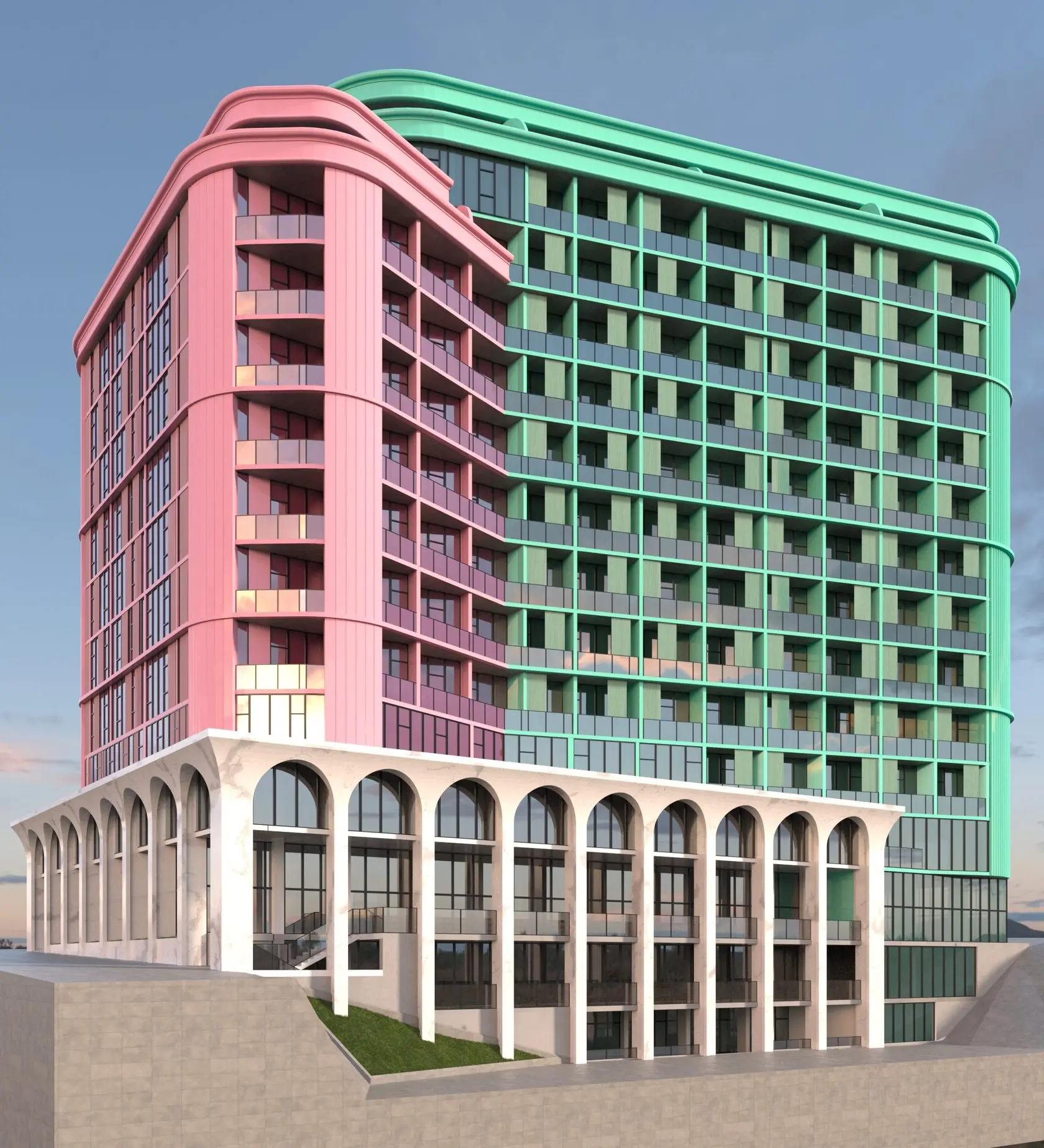 ARK Hotel Avenue в Одессе — главный вид