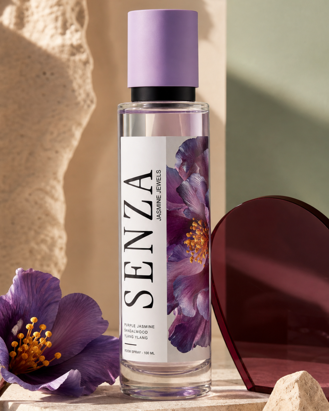 SENZA room spray campaign design