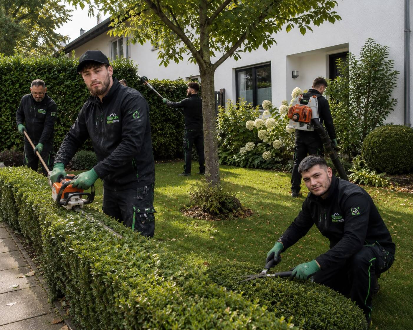 Garten- und Landschaftspflege — grüne Außenanlagen pflegen