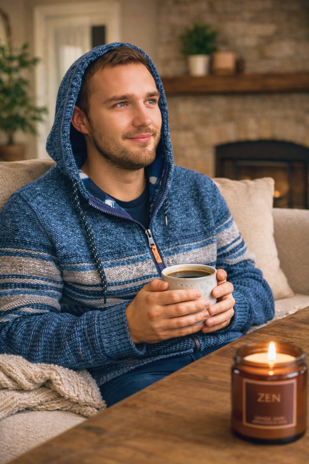 Eugene, founder of Relax Candle