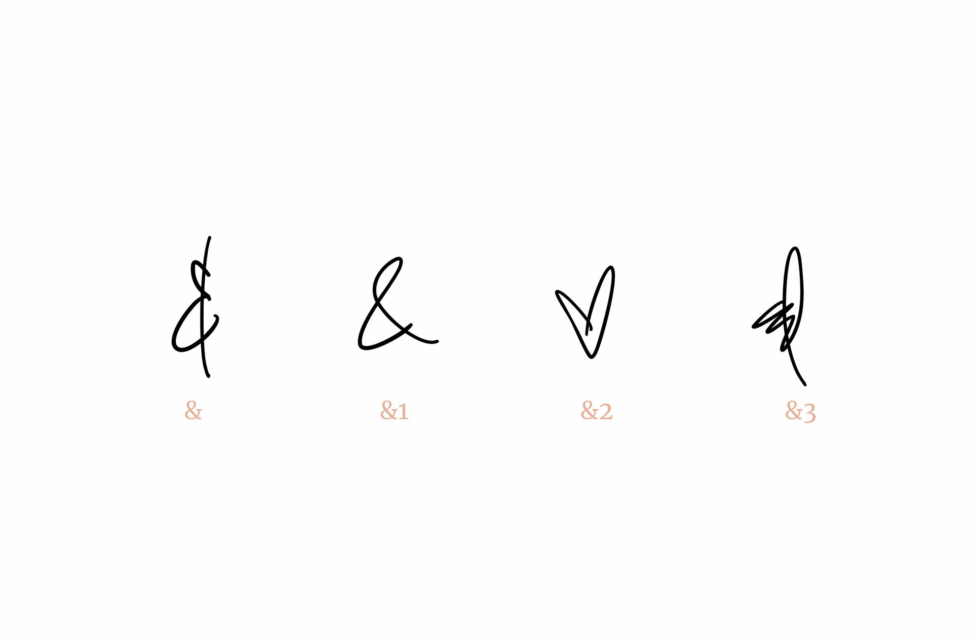 Fabulous Style font, Alternates