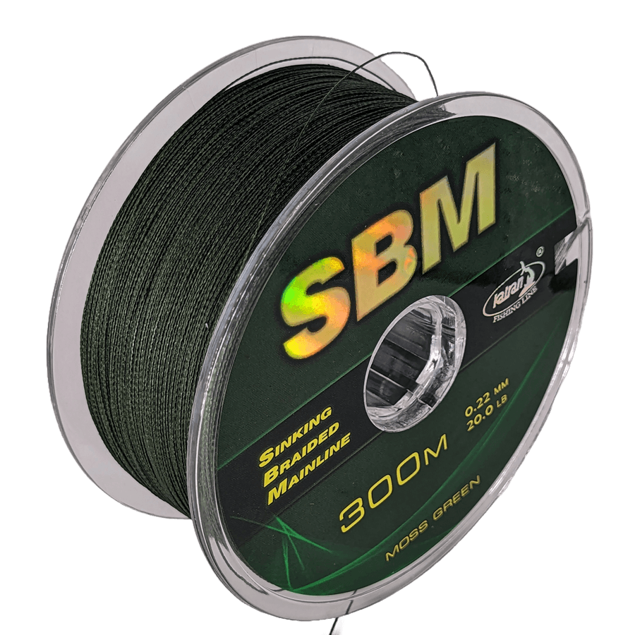 Fast and slow sinking braided mainline will suit to any fishing conditions