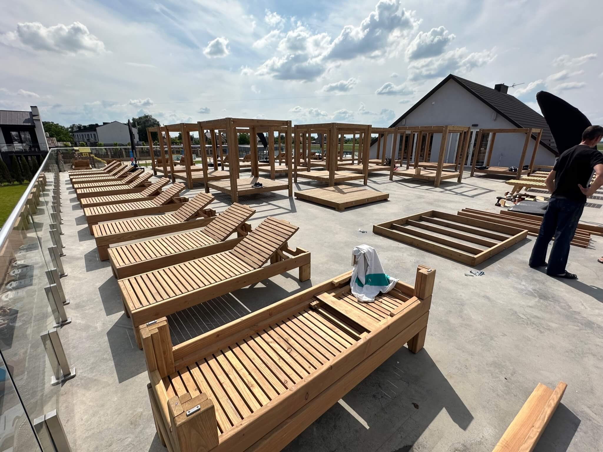 Ліжаки з модрини