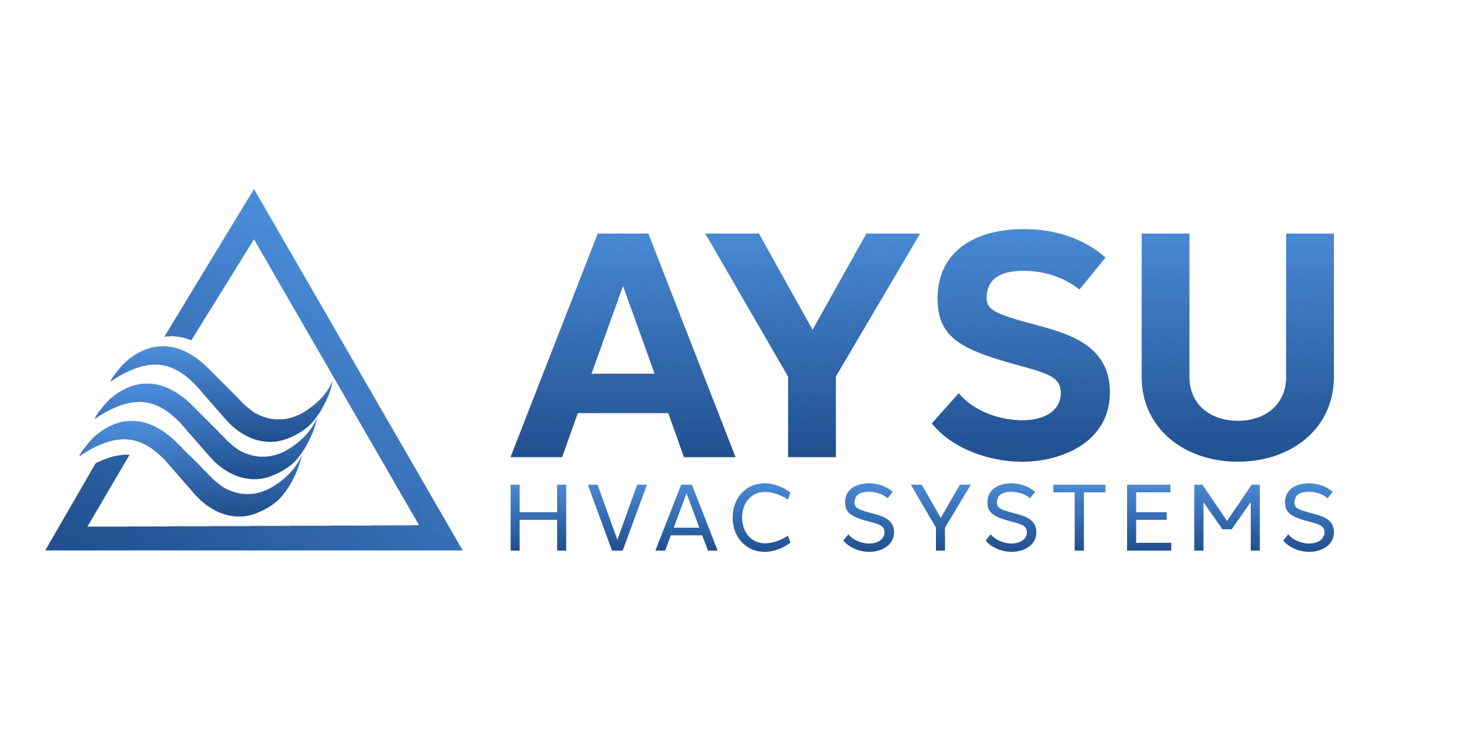 лого AYSU HVAC SYSTEMS синий вариант