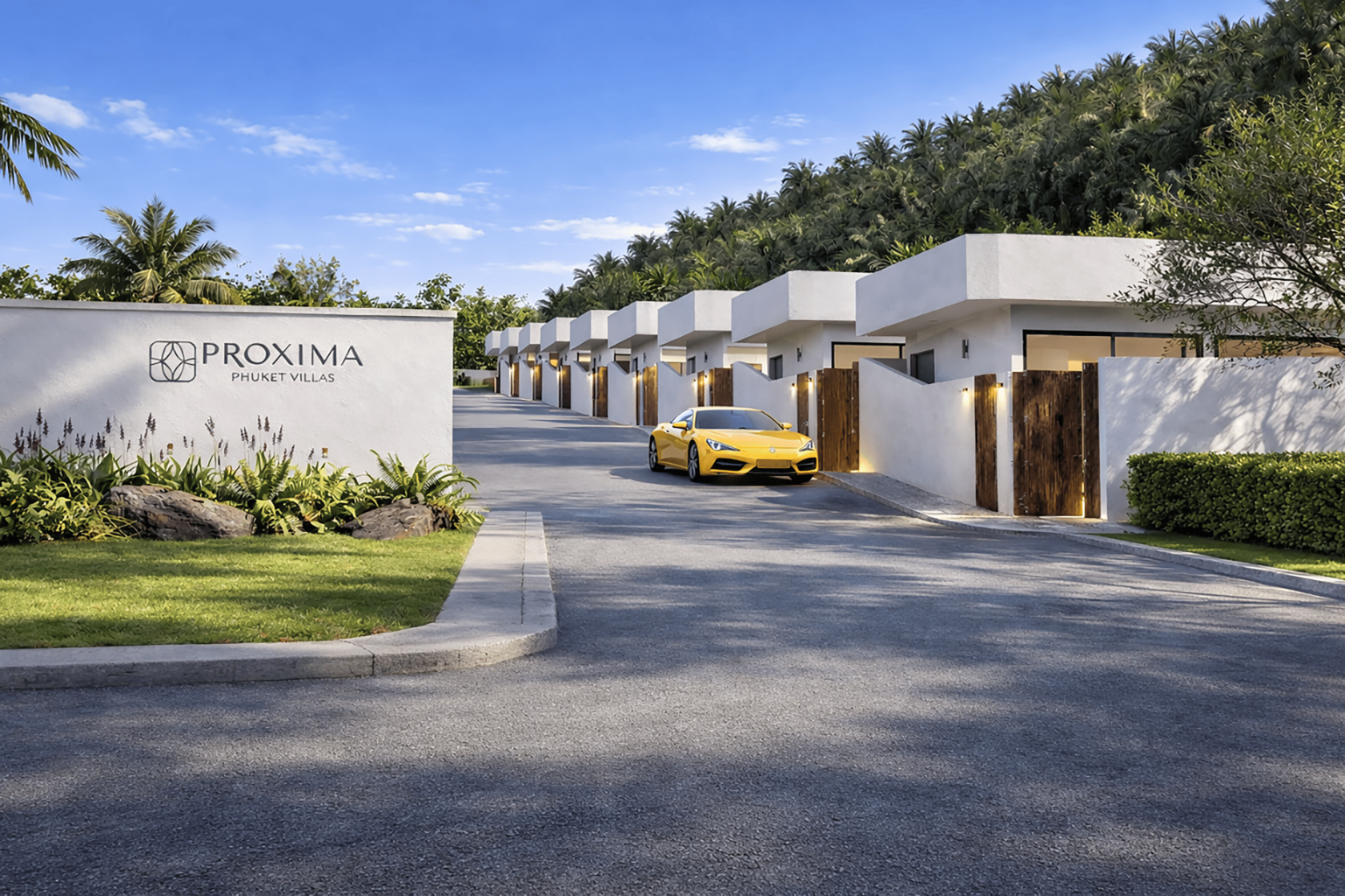 Sun Hills Proxima Villas Phuket — villa facade