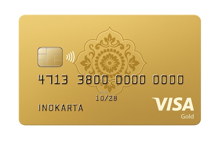 Visa Gold — пример карты сервиса
