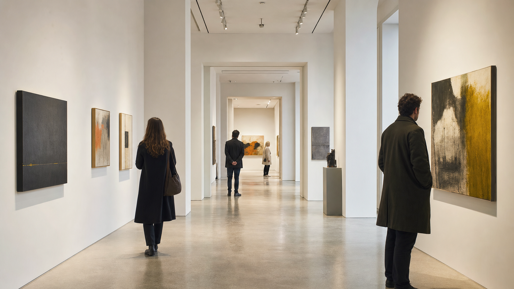 Contemporary art exhibition