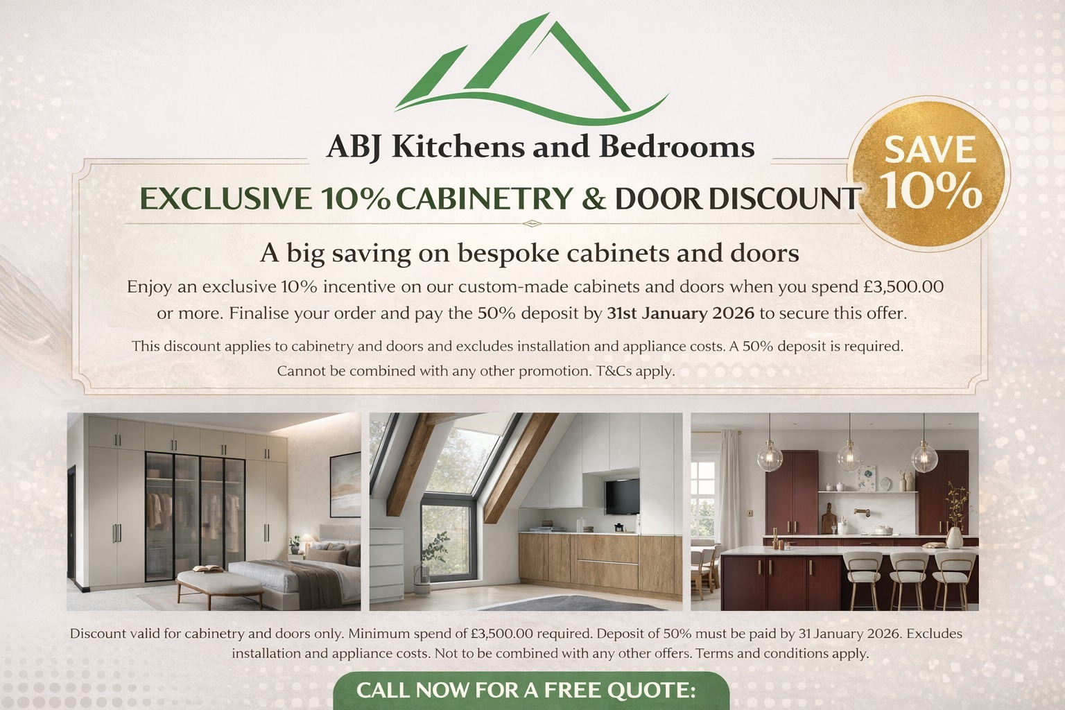 January Kitchen Sale Peterborough