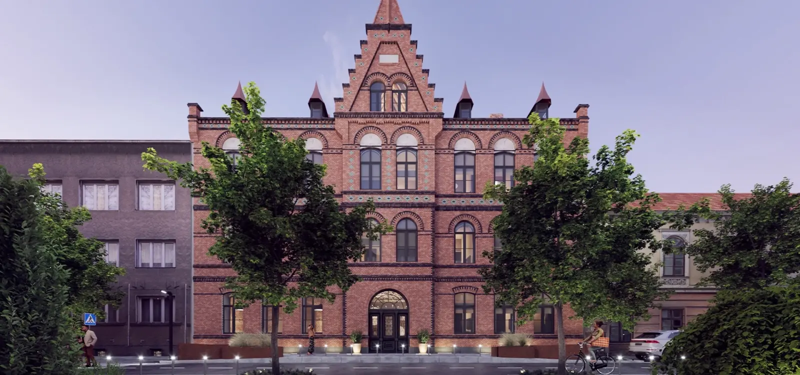 Ribas 1895 Frankivsk — головний вигляд готелю