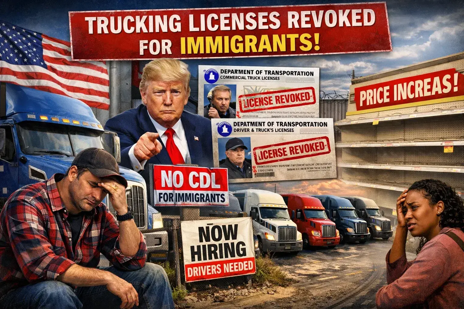 Immigrant truckers affected by new CDL rule
