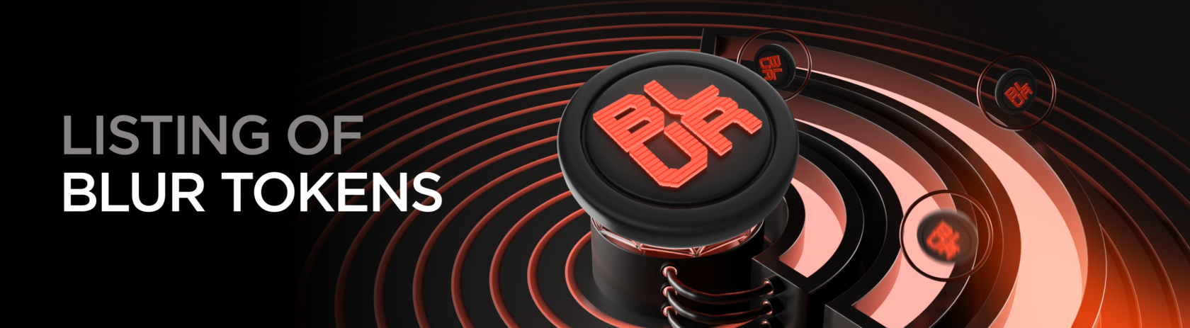 Listing of Blur tokens