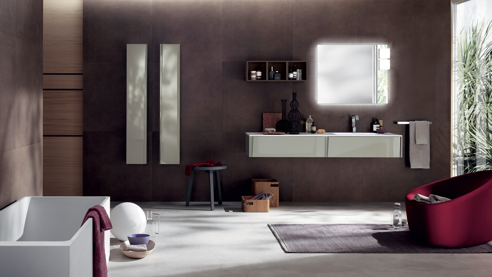 тумба для ванной комнаты в современном стиле