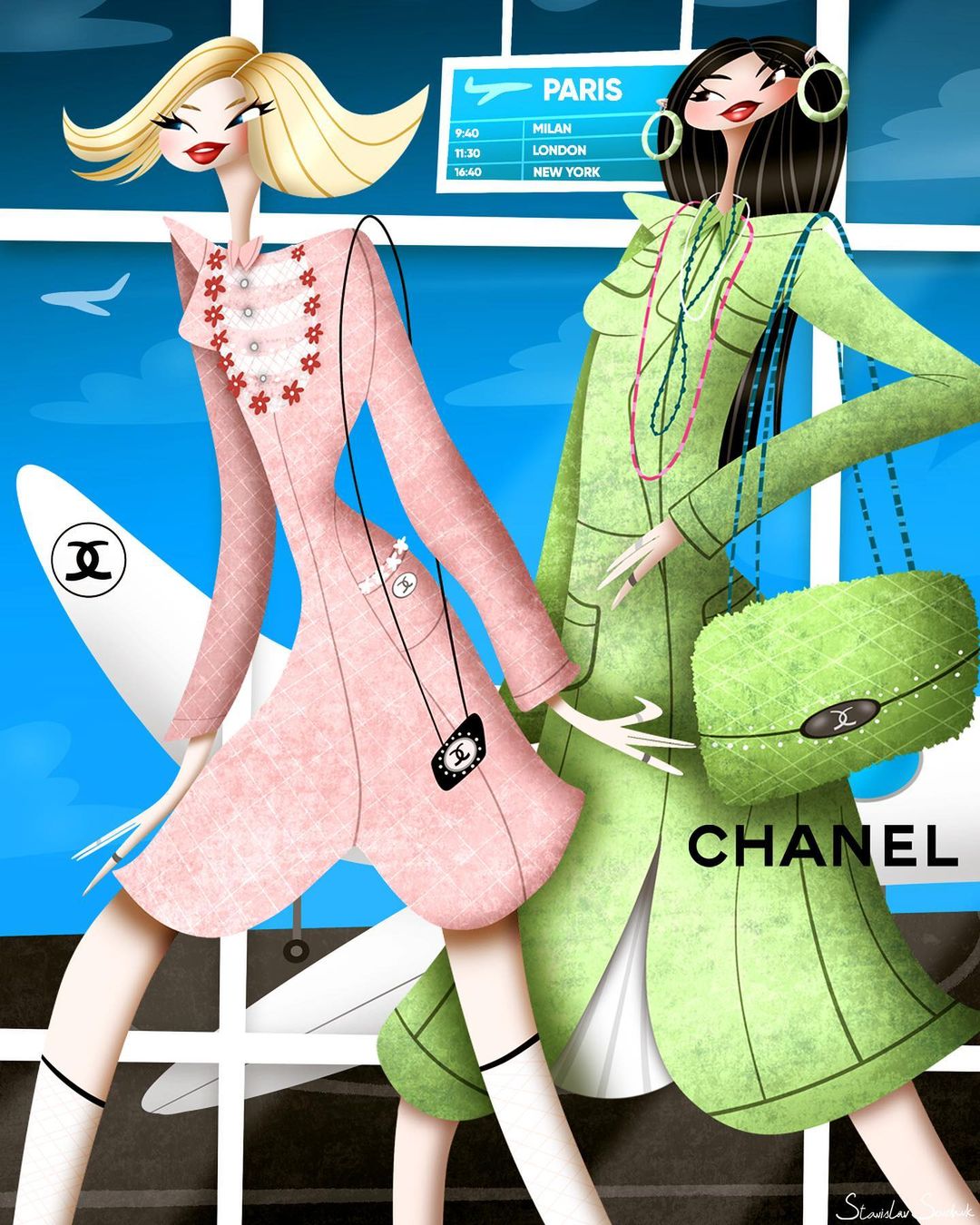 Fashion Иллюстрация курсы