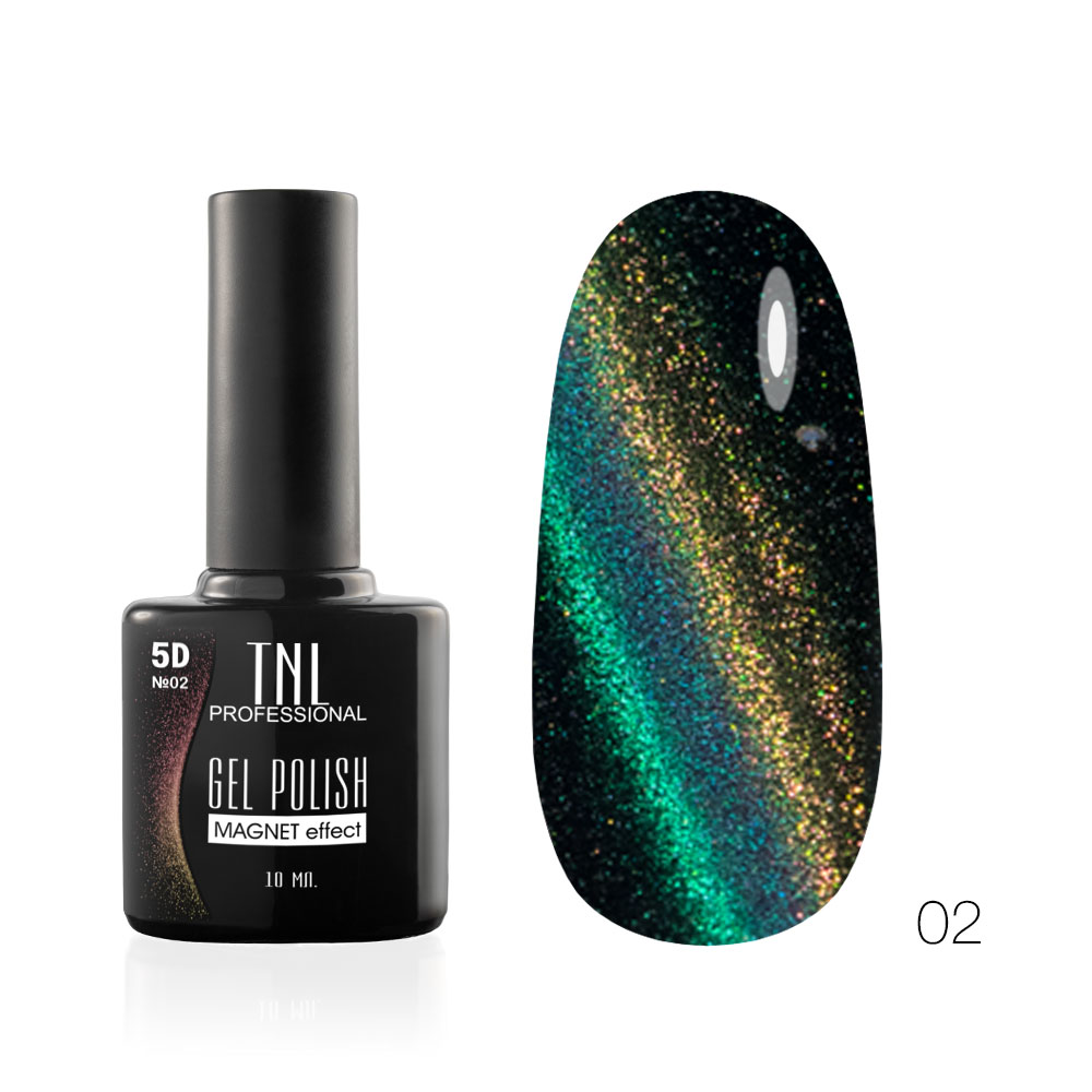 Մատնահարդարման գել լաք TNL Magnet Effect 5D