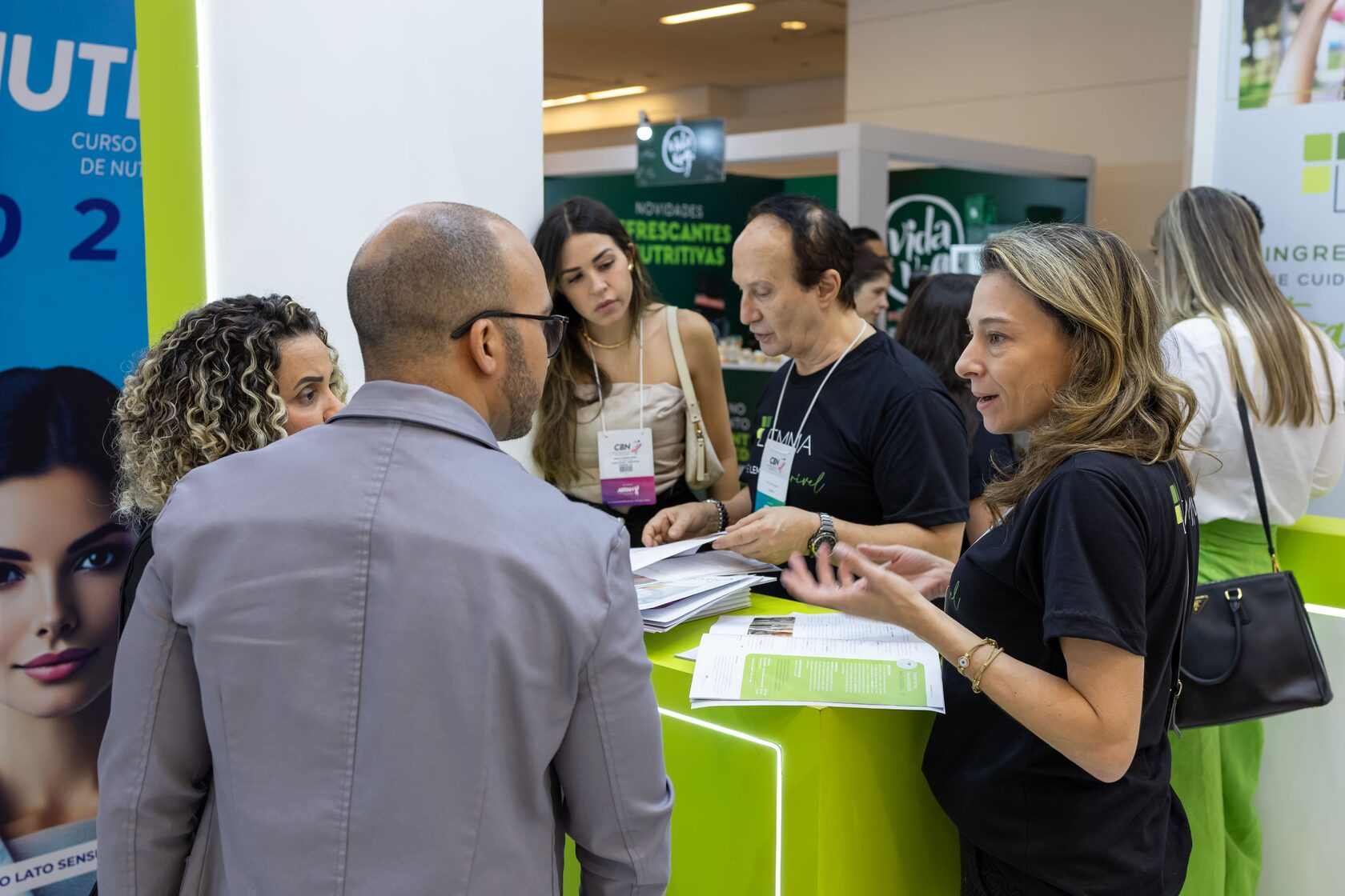 Imagem da LEMMA no evento do Congresso Brasileiro de Nutrologia junto com a Associação Brasileira de Nutrologia 