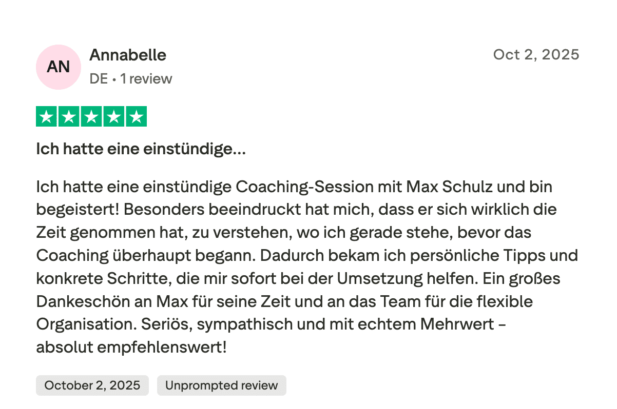 Teilnehmer-Bewertung