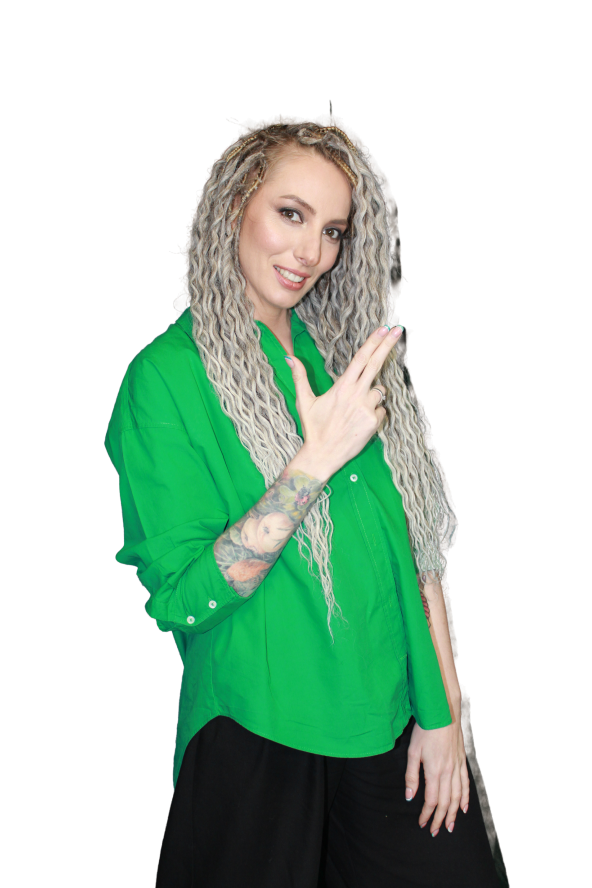 Елена Карпова, брейды, косы