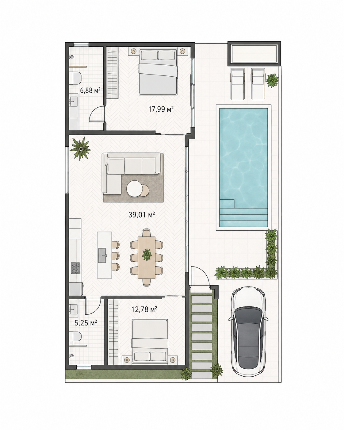 Proxima Villas villa floor plan