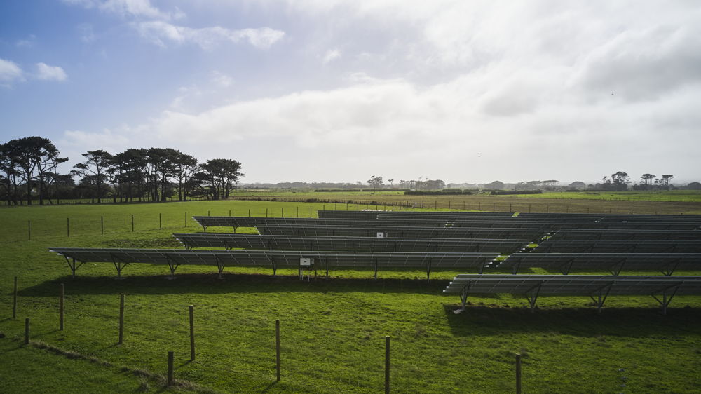 Solar Farm Installed by Sinclair Electrical in Taranaki, New Zealand