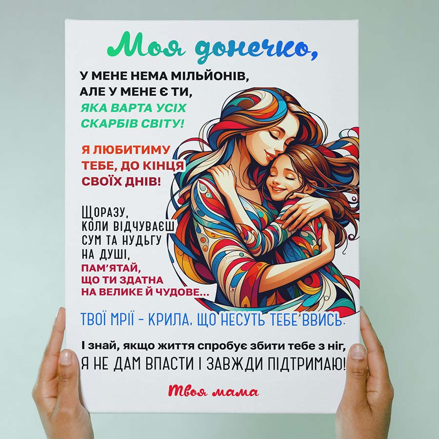 Постер Мама Донька