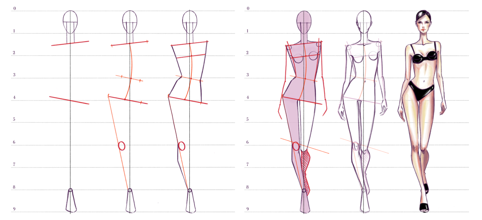 fashion illustration step-by-step guide