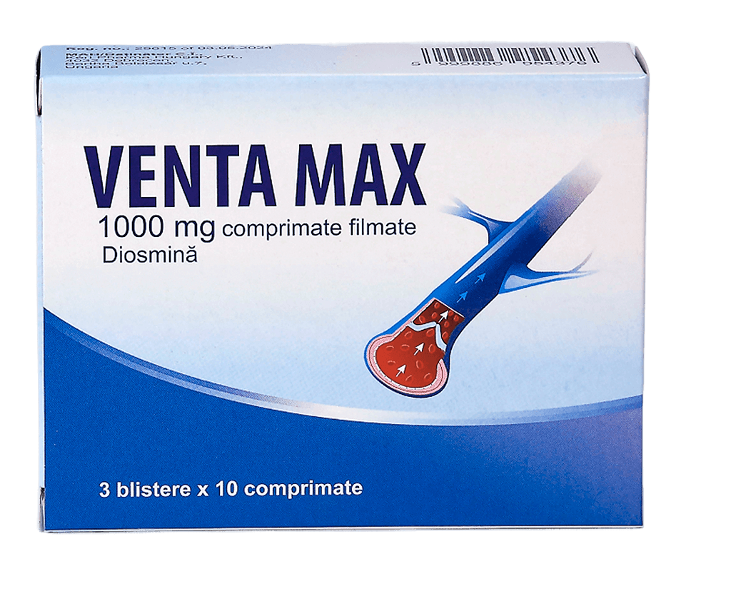 Venta Max укрепляет сосуды ног