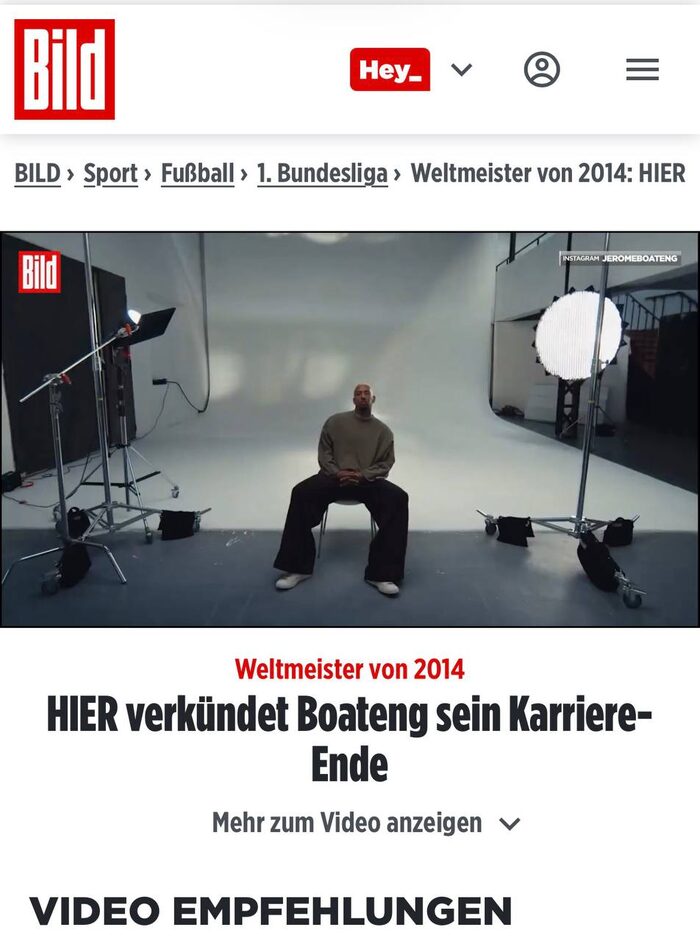 BILD article screenshot