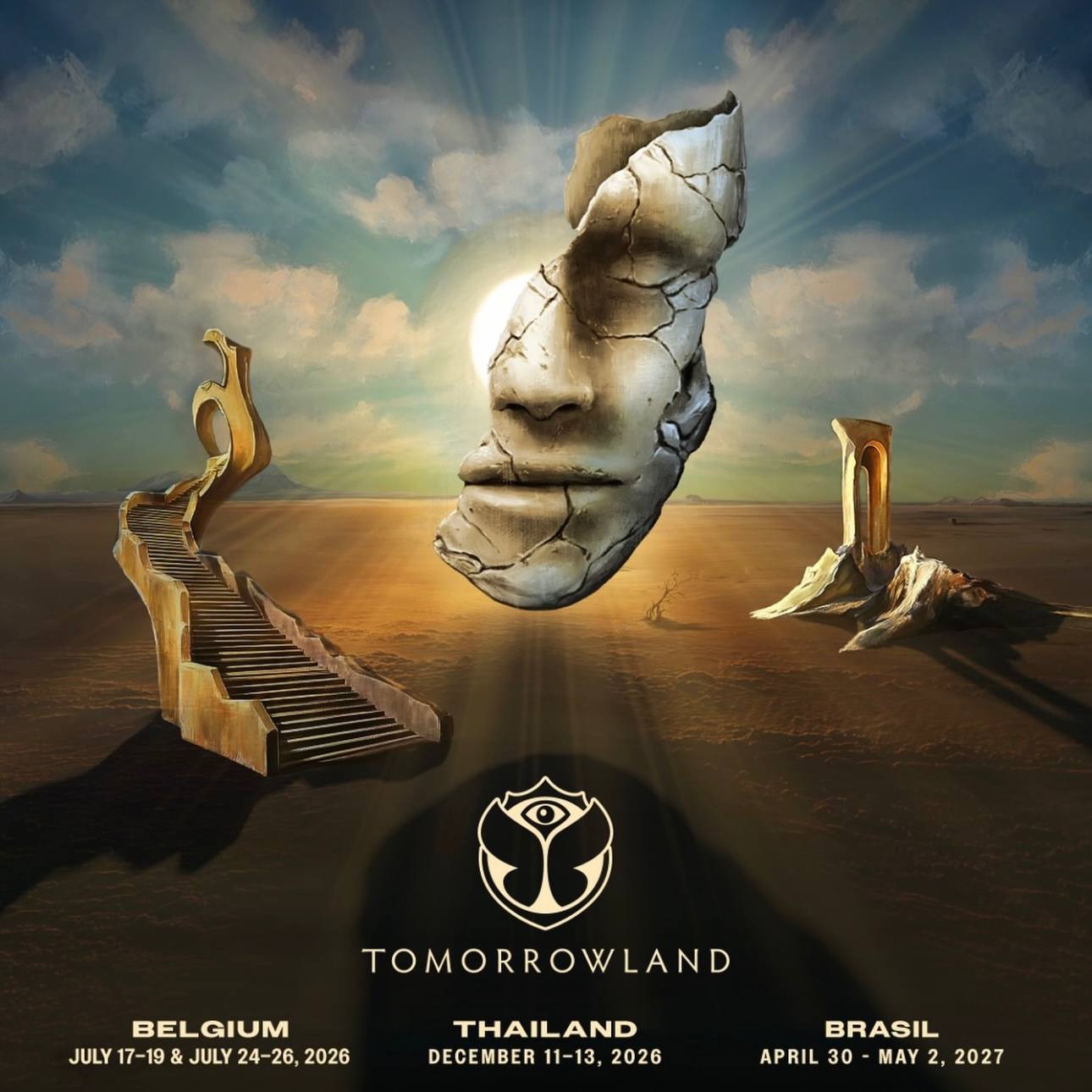 Афиша фестиваля Tomorrowland 2026 в Таиланде
