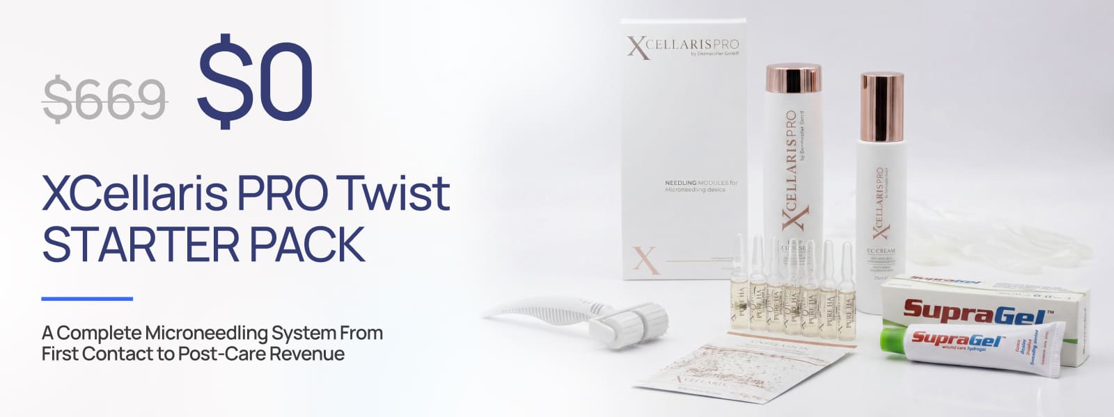 らきびび　ESRENSCE DERMAIN SHOT CxAZ200 XCellaris PRO Twist FDA-cleared Class II Microneedling System