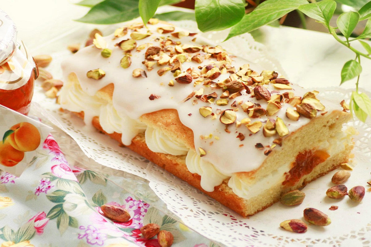 Кабачково-лимонный кекс с фисташками и кокосовой стружкой