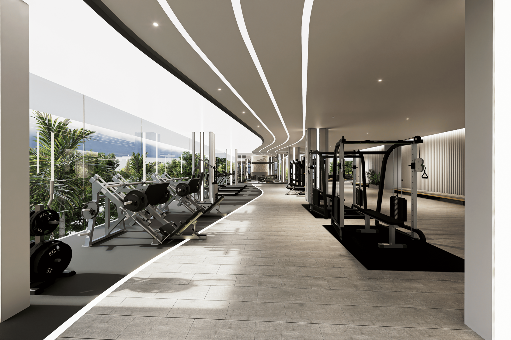 Sun Hills Layan Phuket — fitness centre