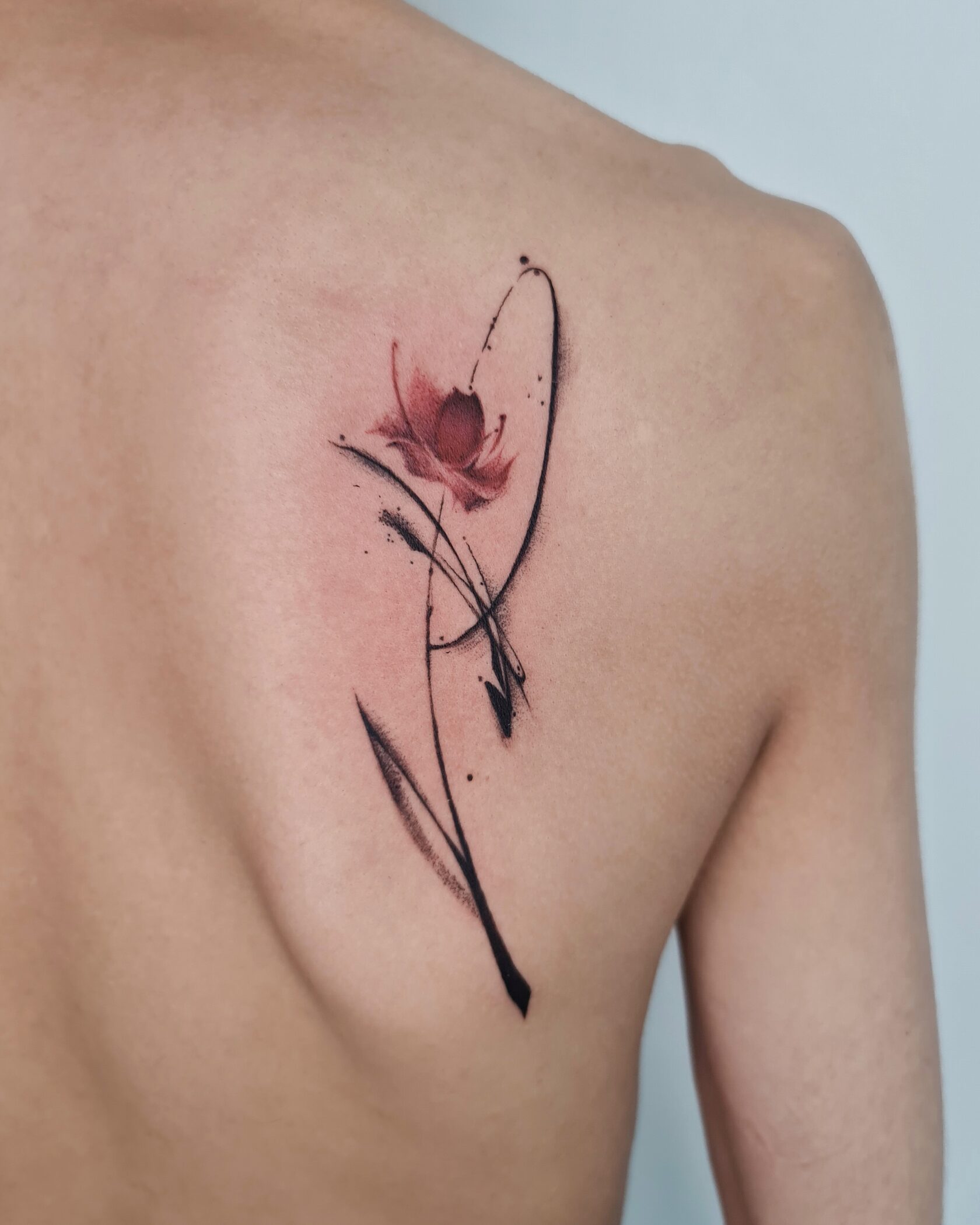 Работа ученика KAN TATTOO