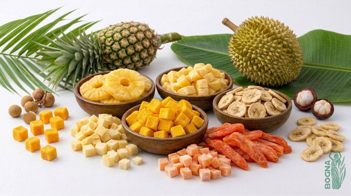 Soft and Freeze Dried Fruits from Vietnam Bogna Trade