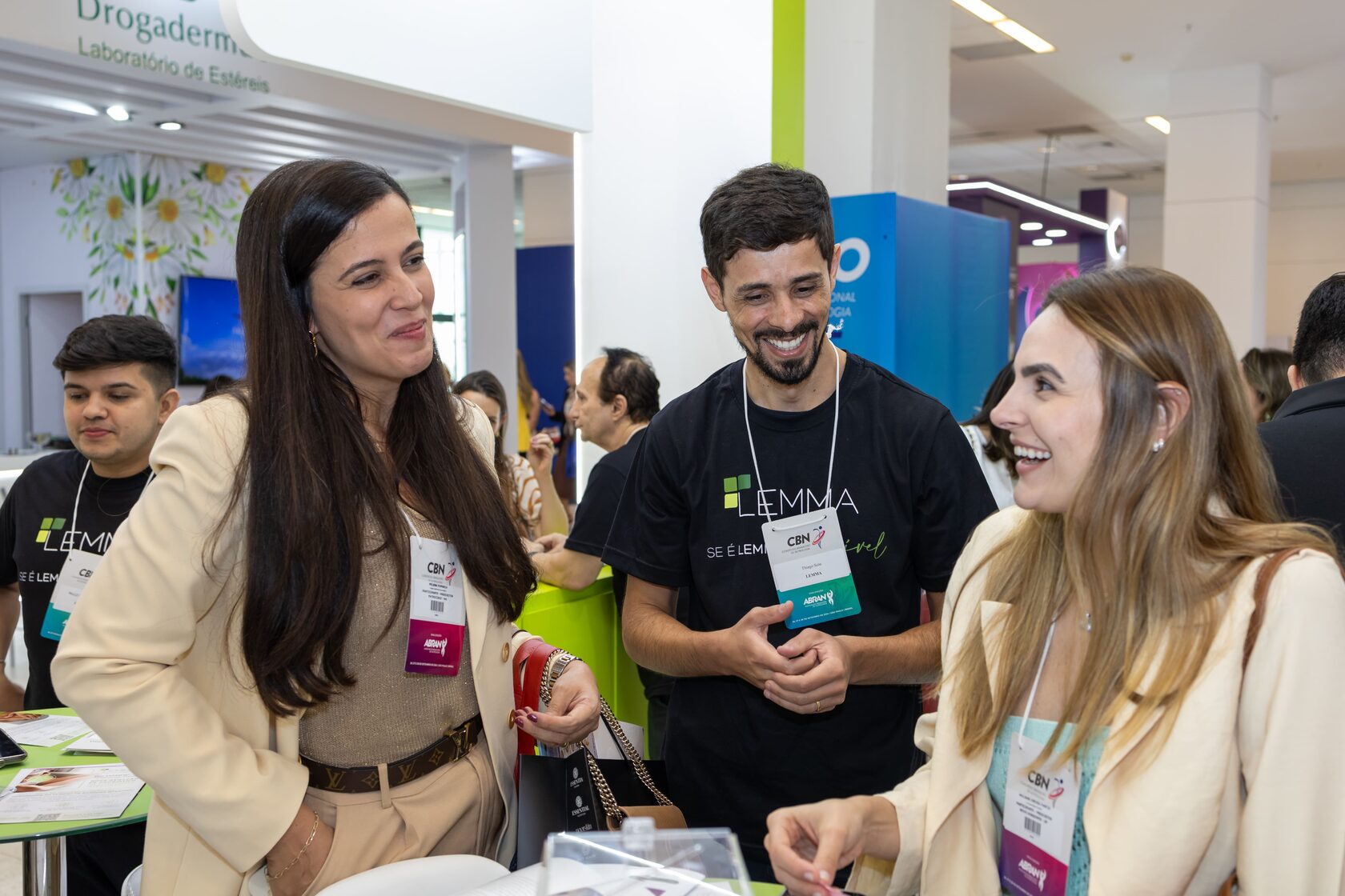 Imagem da LEMMA no evento do Congresso Brasileiro de Nutrologia junto com a Associação Brasileira de Nutrologia 