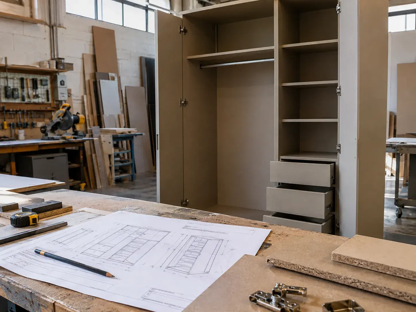 Producere mobilier la comandă — proces de fabricație controlat și detaliat