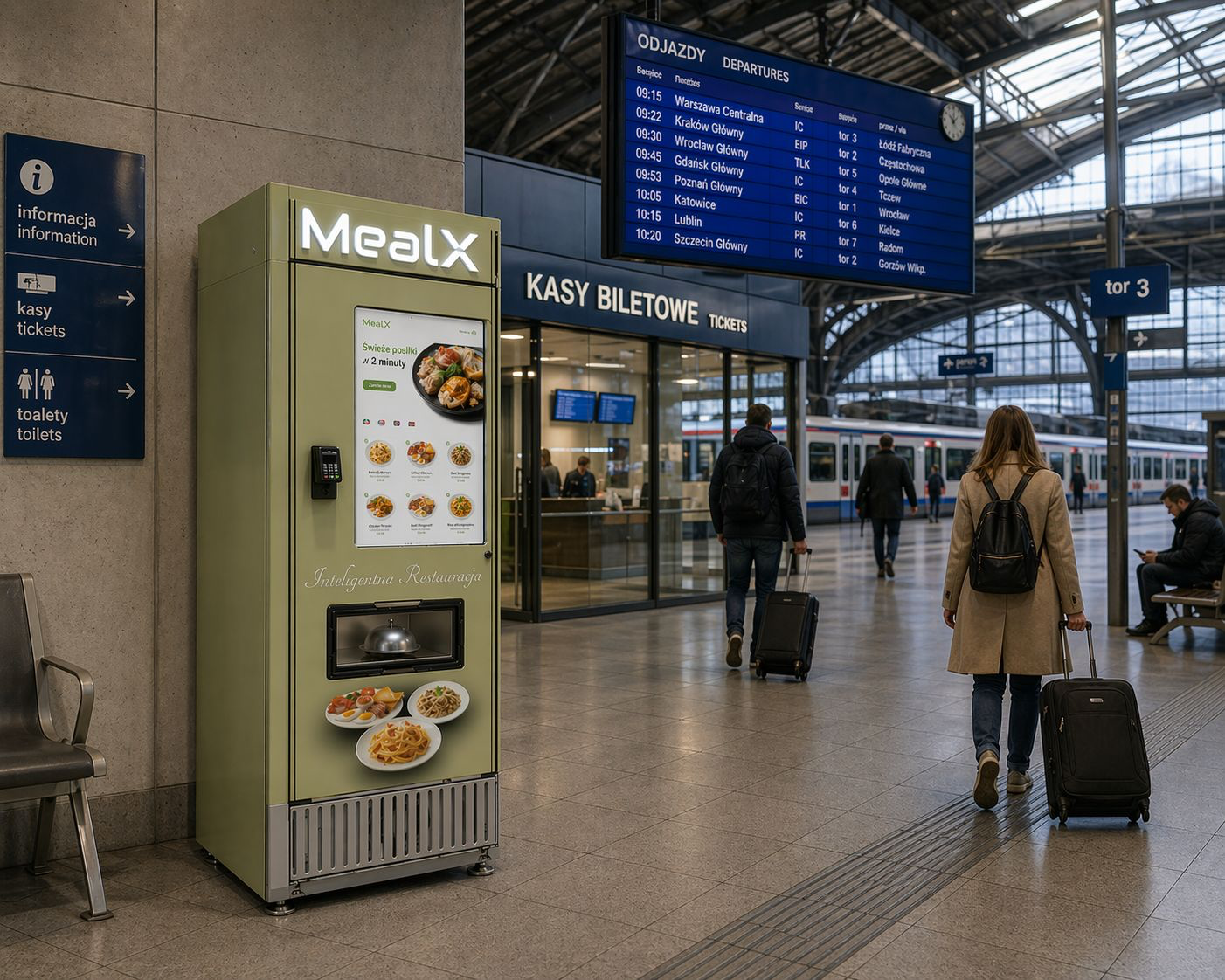 MealX w centrach biznesowych