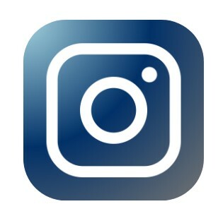 instagram logo and link