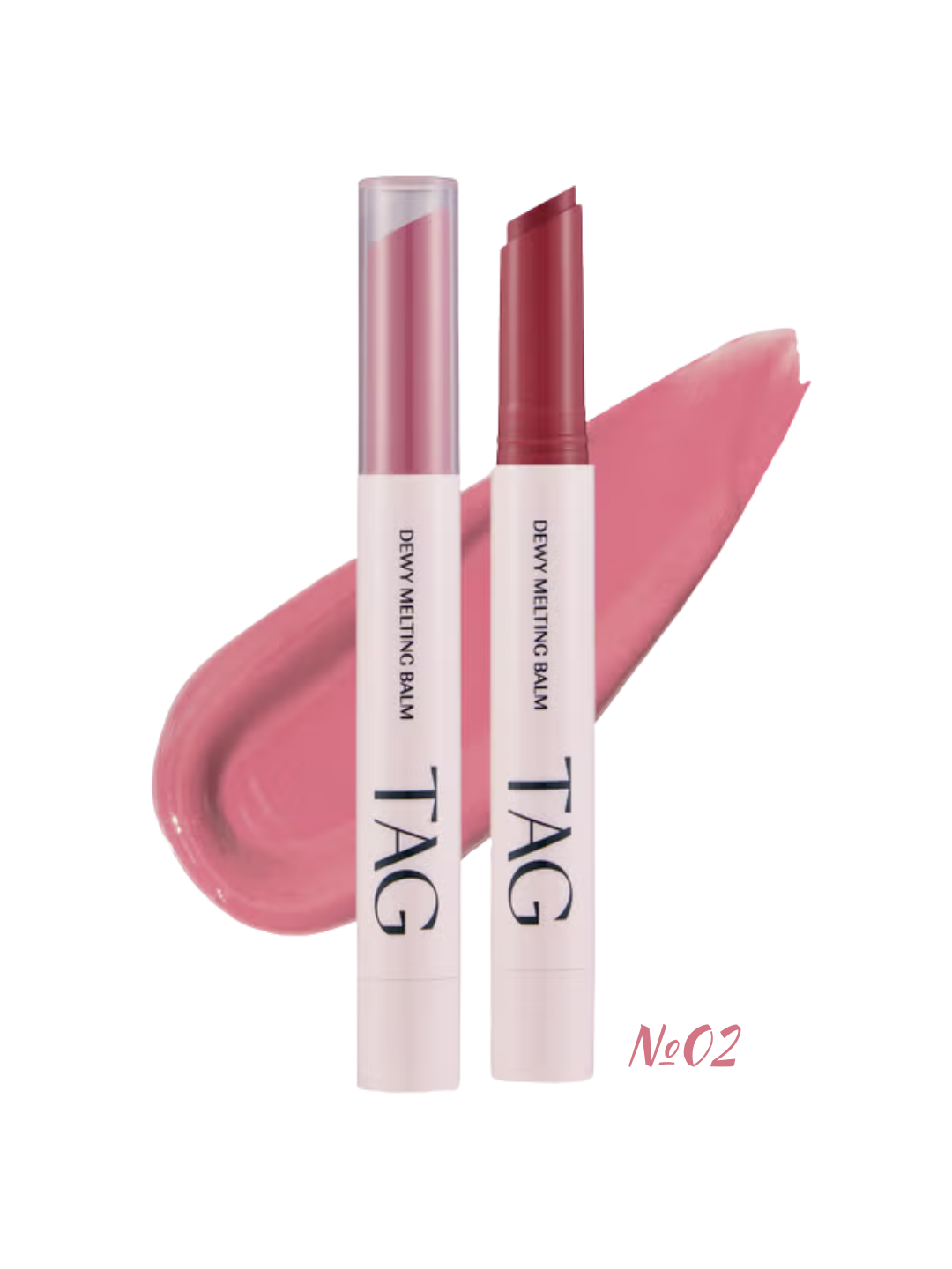 Тающий увлажняющий бальзам для губ TAG Dewy Melting Balm: эффект зеркального блеска и сочных губ — корейская косметика