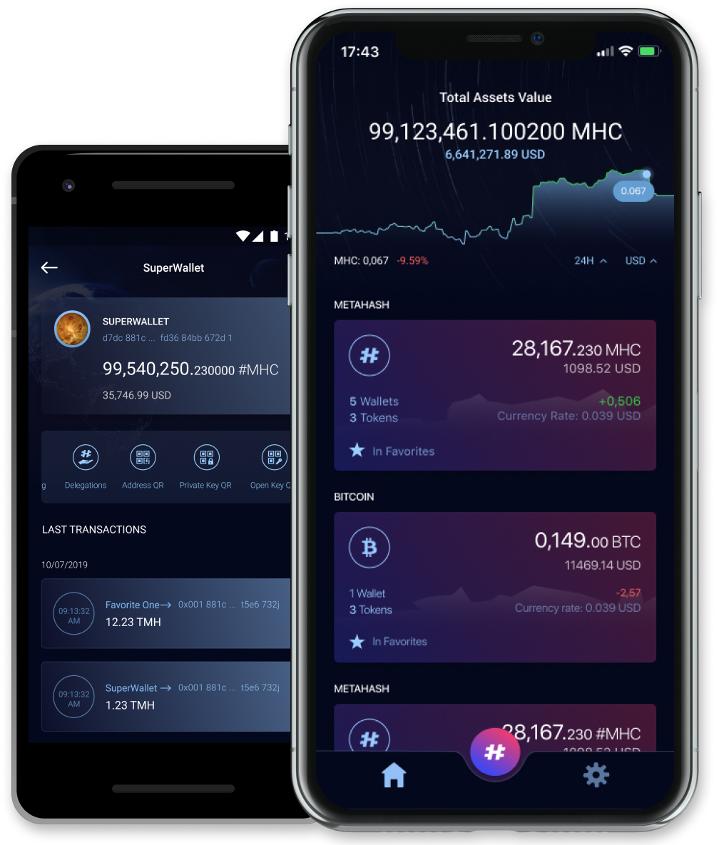 Crypto Currency Wallet Mobile App Design 
