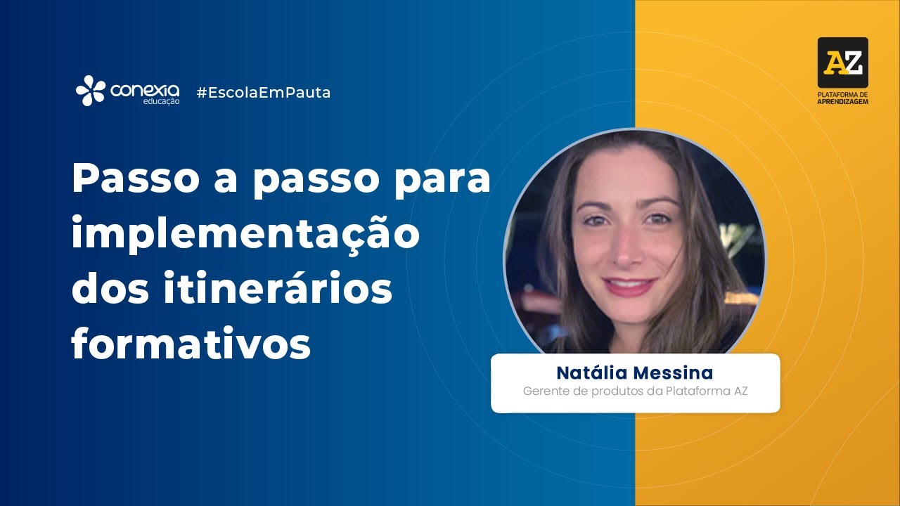 passo a passo para implementação dos itinerários formativos
