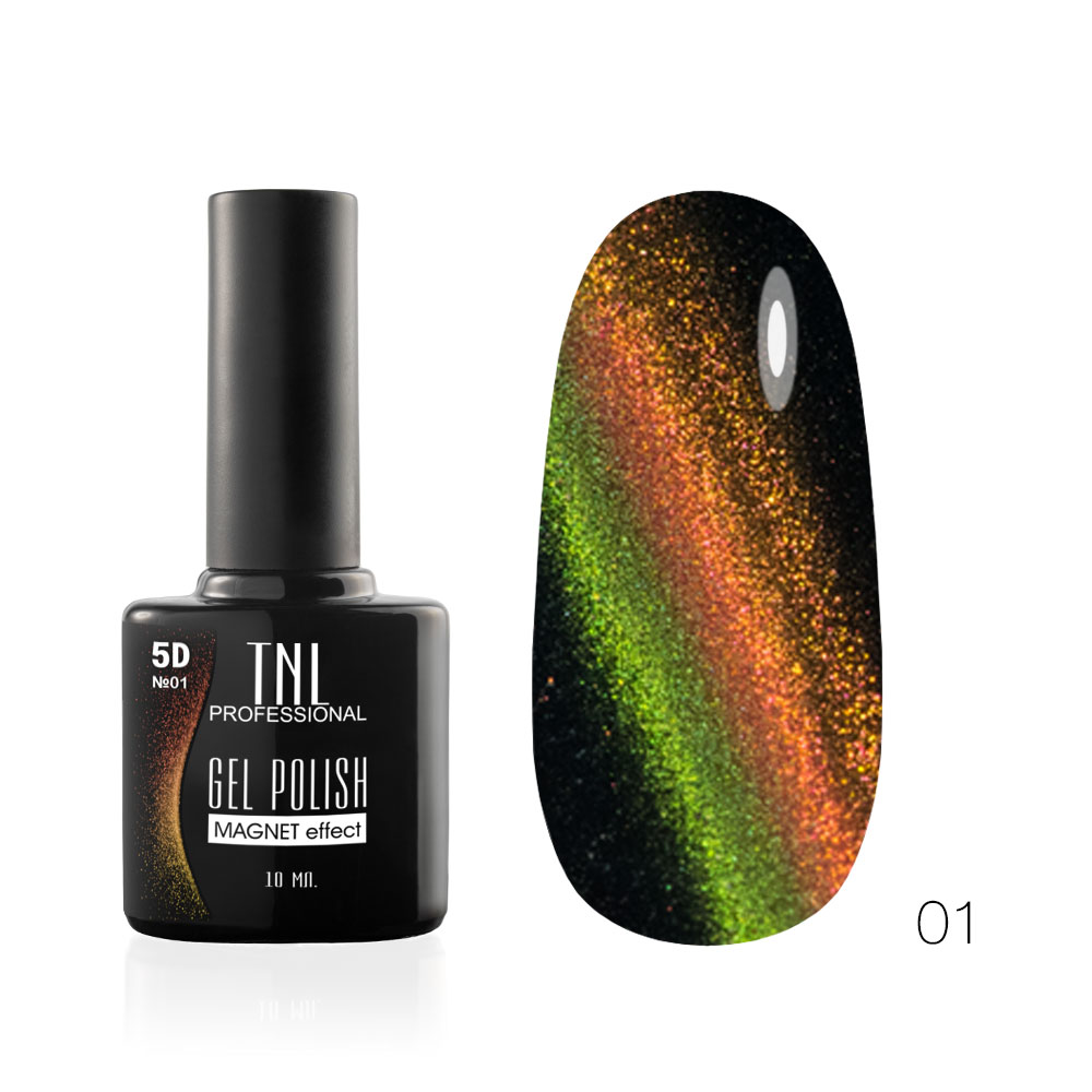 Մատնահարդարման գել լաք TNL Magnet Effect 5D