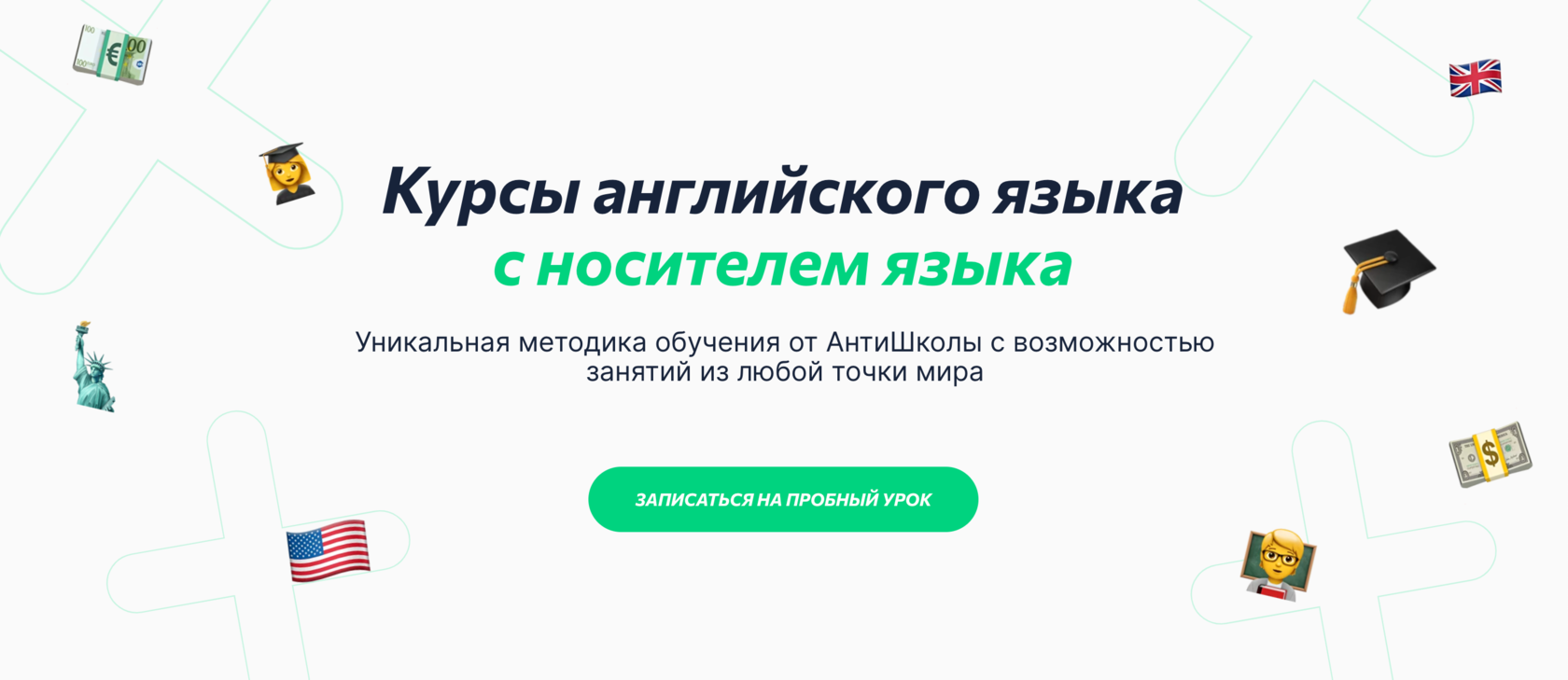 Курсы английского языка с носителем✔️ Английский с native speakers в  Антишколе