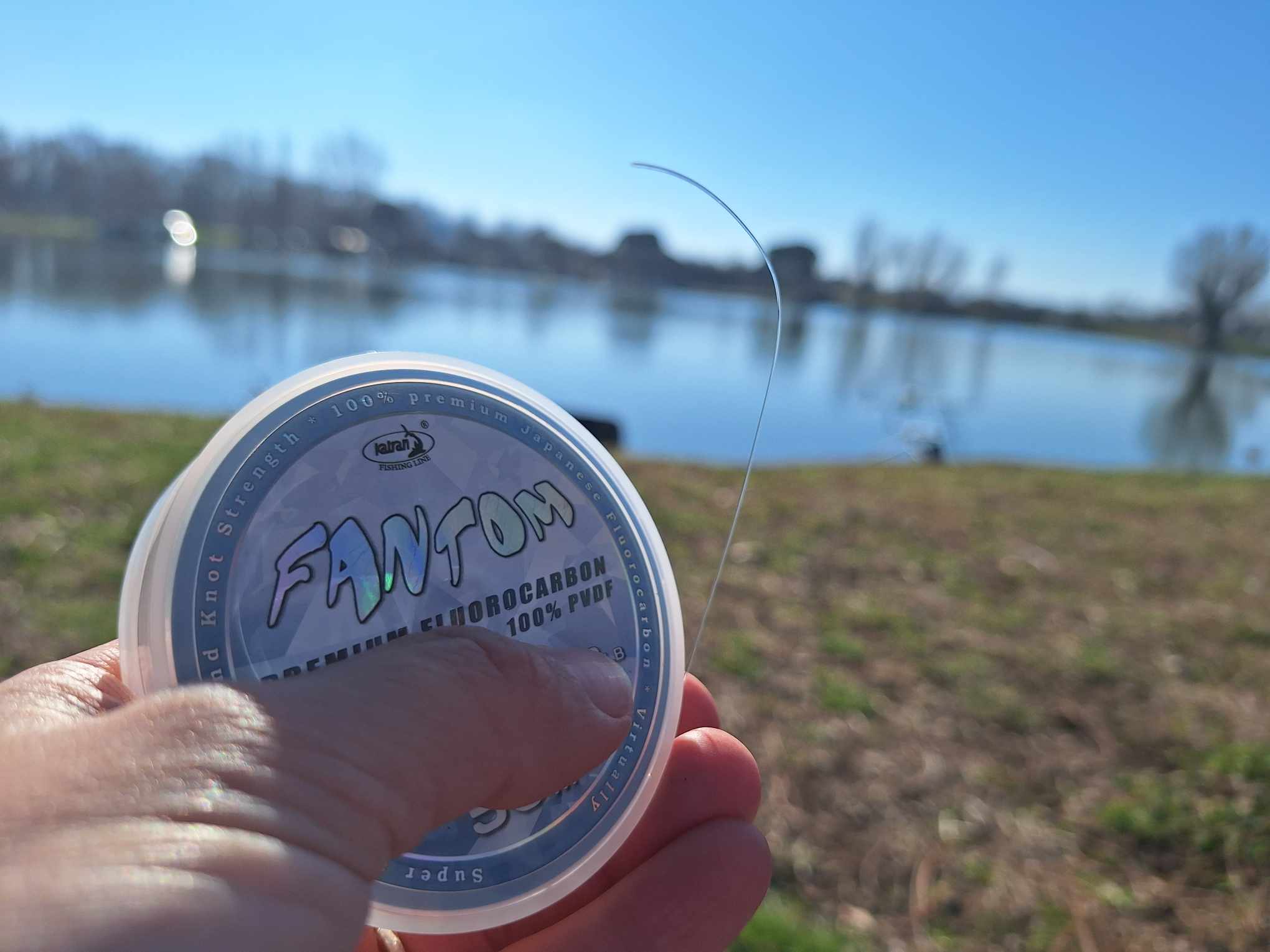 ⭐NEW⭐ Katran Fantom - Fluorocarbon Hooklink (50 meter spools