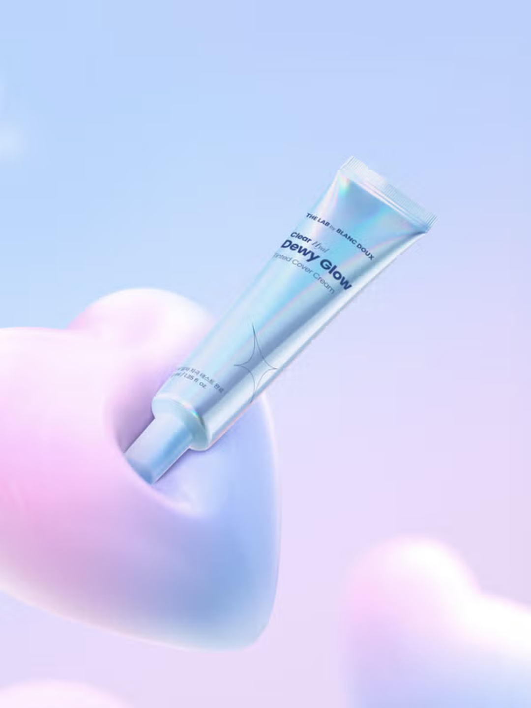 Увлажняющий крем с гиалуроновой кислотой The Lab by Blanc Doux: эффект «стеклянной кожи» и выравнивание тона.