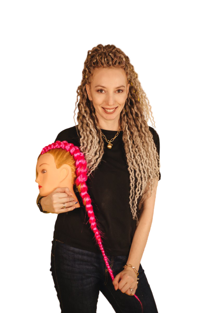 Елена Карпова, брейды, косы