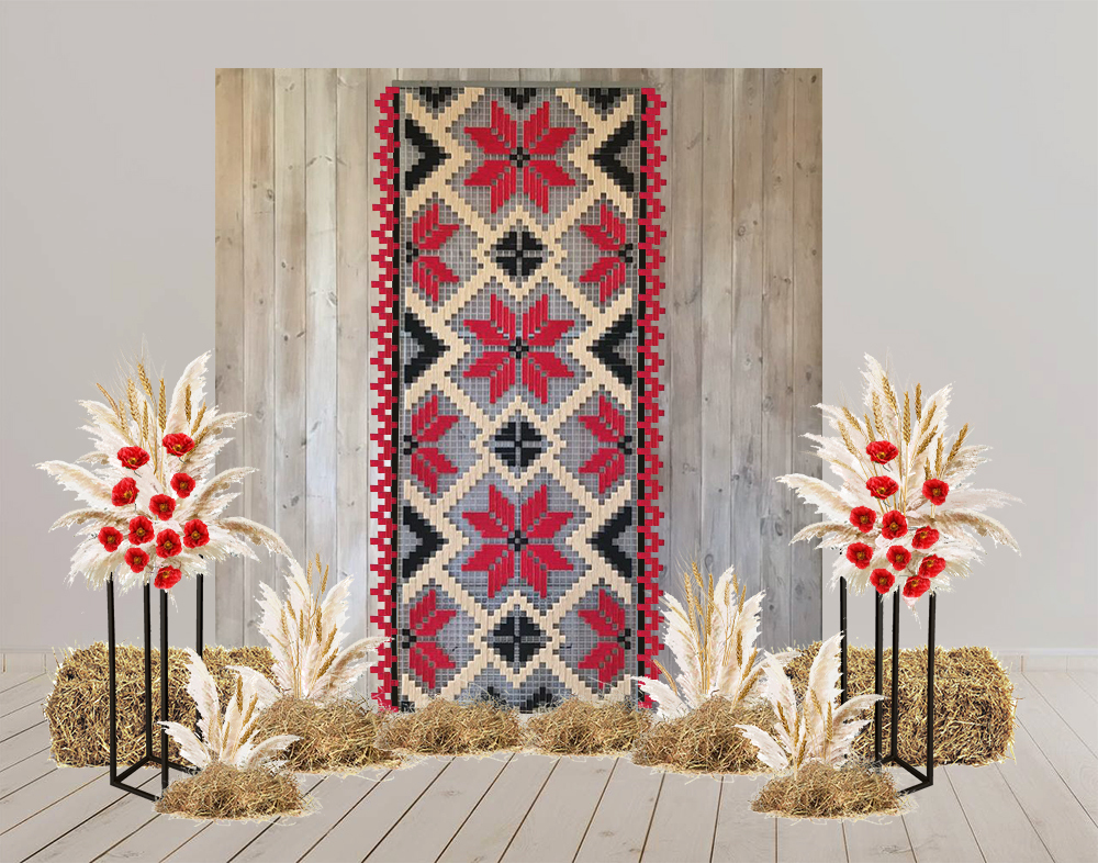 Фотозона в Этно стиле