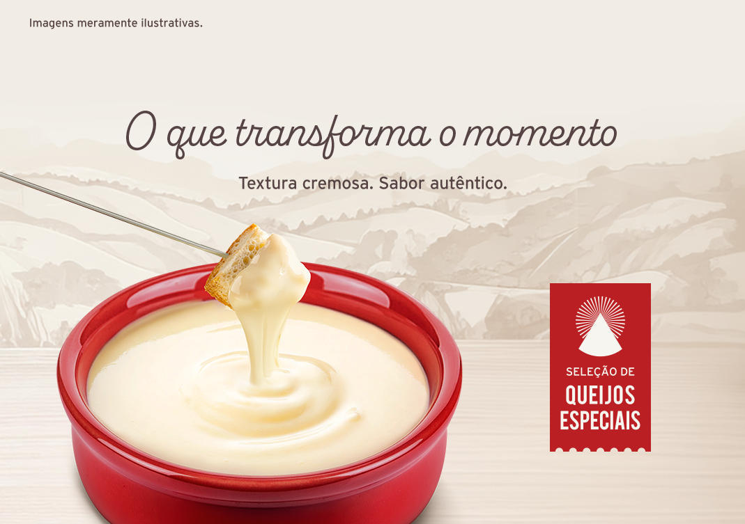 Fondue Queijo Scala - O que transforma o momento