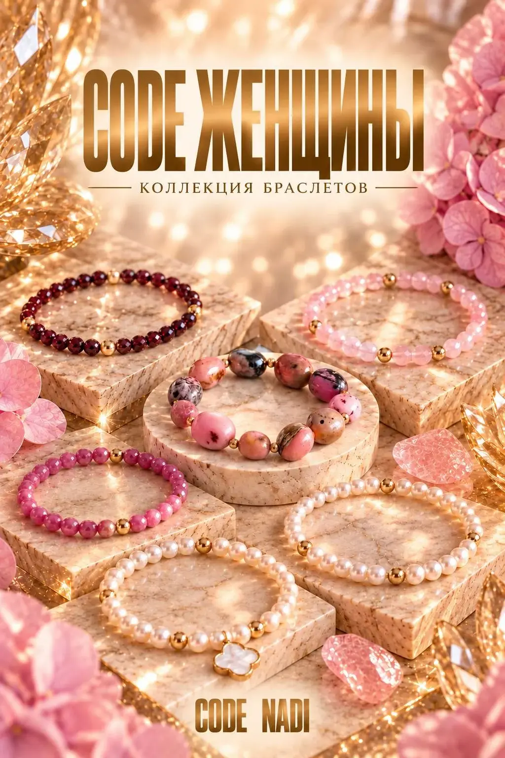 Коллекция браслетов CODE ЖЕНЩИНЫ